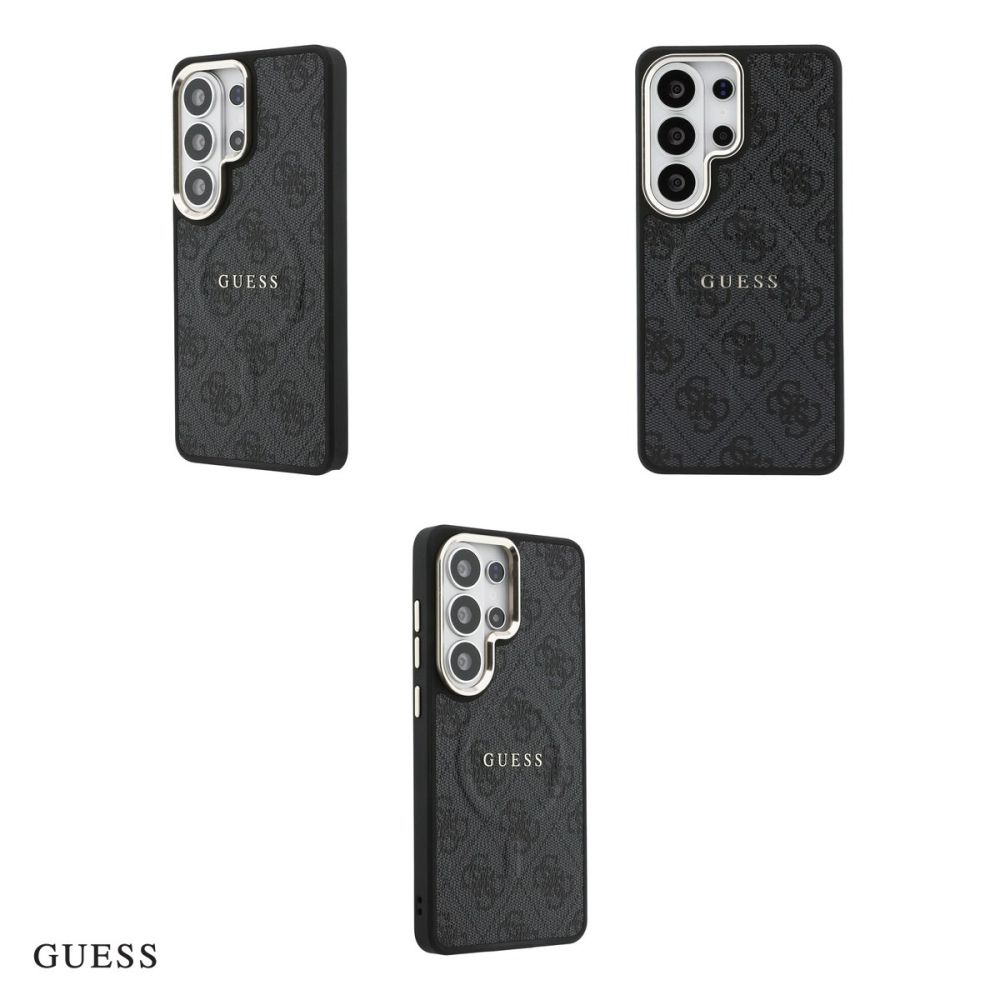 Husa Guess 4g Embossed Ring pentru Samsung Galaxy S26 Ultra, Carcasa magnetica, Negru [4]
