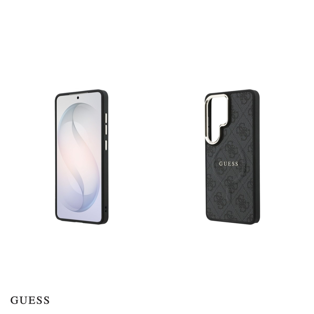 Husa Guess 4g Embossed Ring pentru Samsung Galaxy S26 Ultra, Carcasa magnetica, Negru [5]