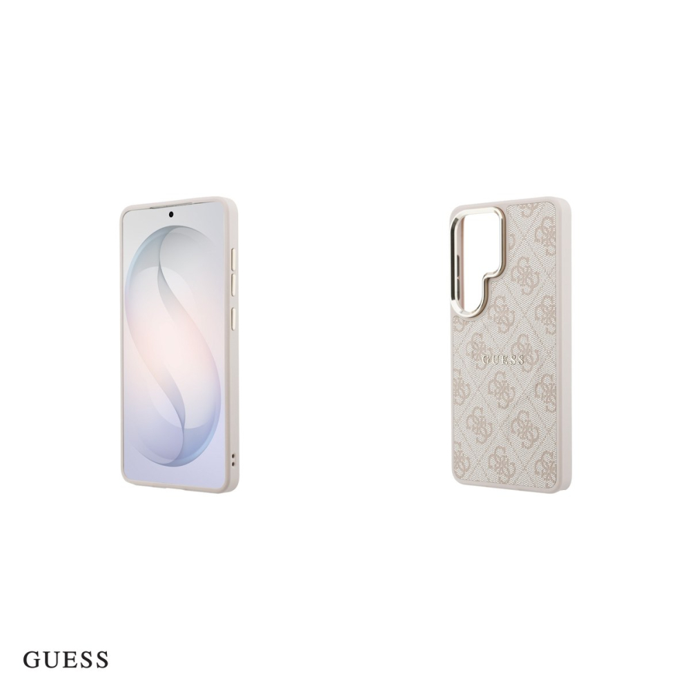Husa Guess 4g Embossed Ring pentru Samsung Galaxy S26 Ultra, Carcasa magnetica, Roz [5]