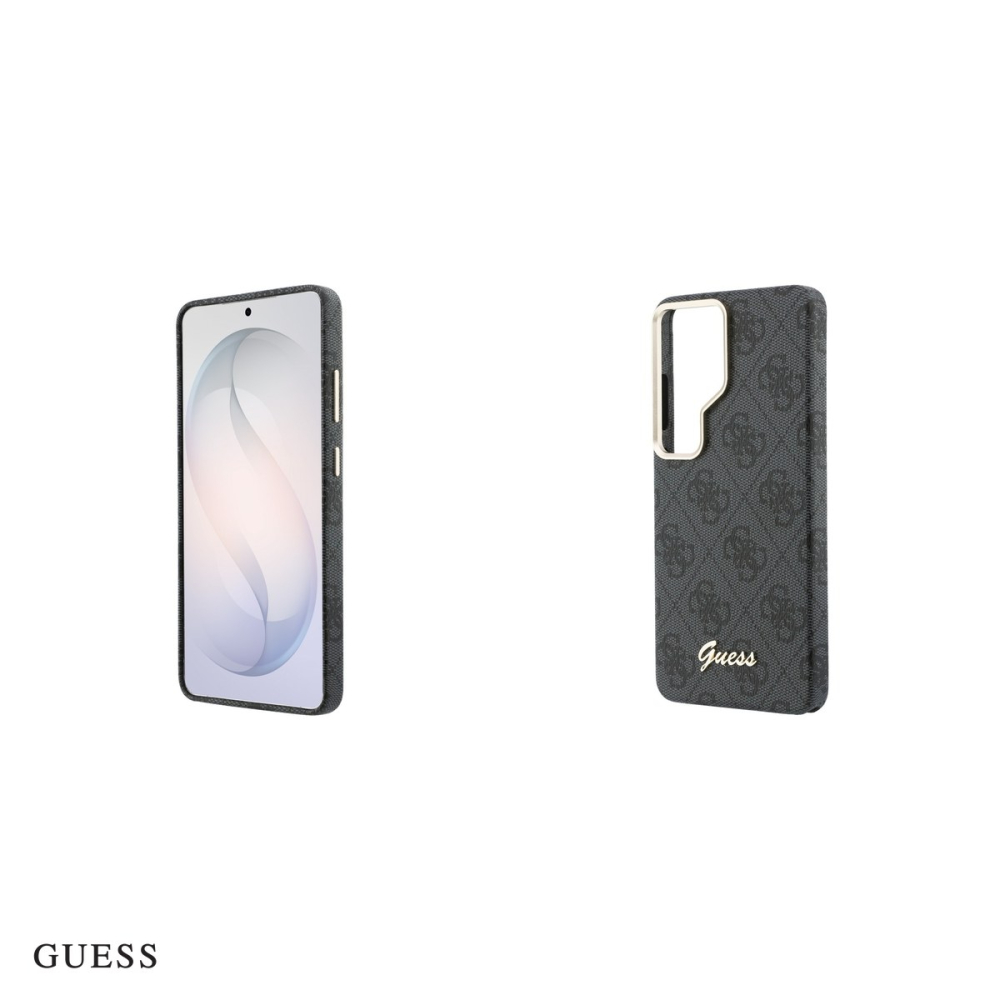 Husa Guess 4g Script pentru Samsung Galaxy S26 Ultra, Carcasa magnetica, Negru [5]