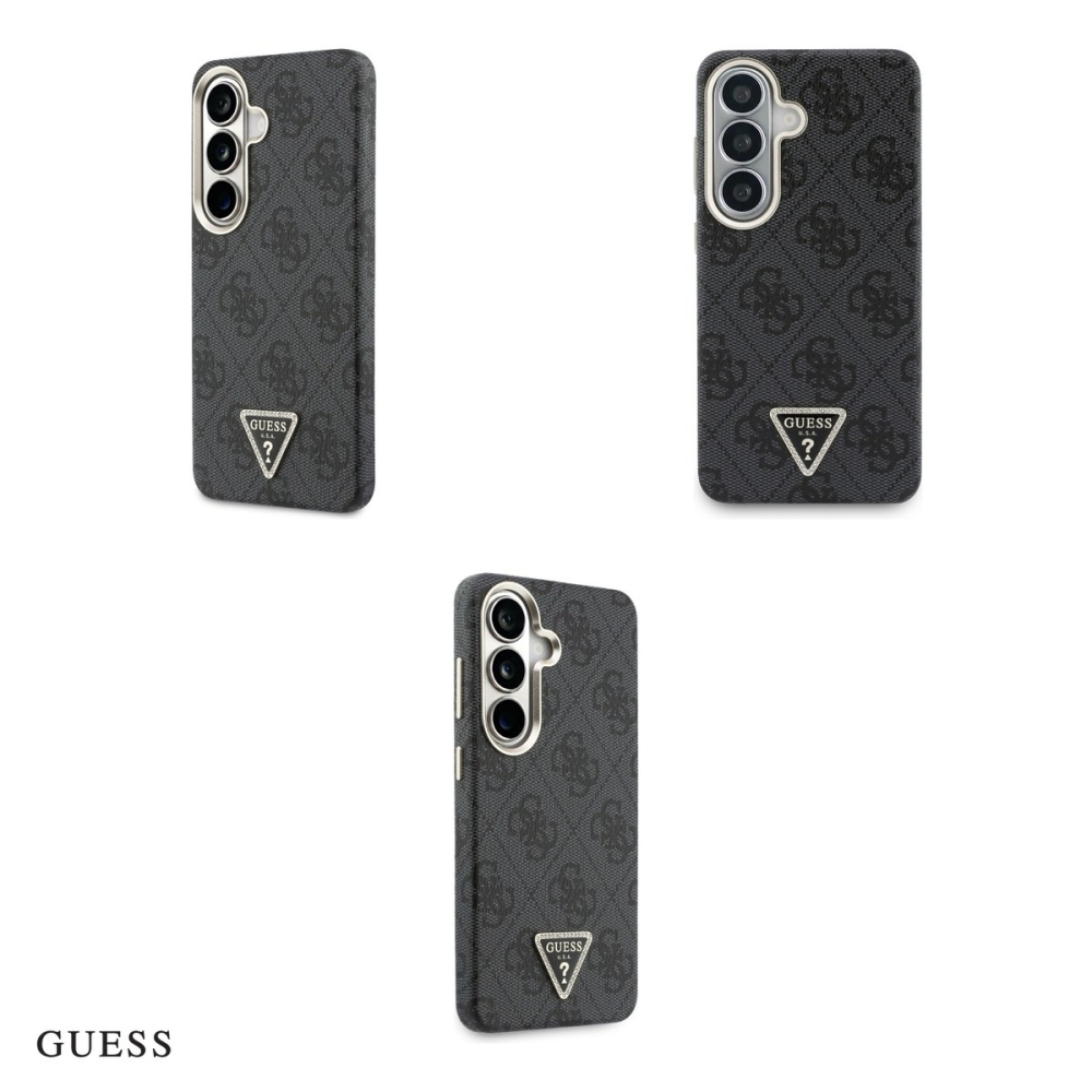 Husa Guess 4g Triangle Logo pentru Samsung Galaxy S26, Carcasa magnetica, Negru [4]