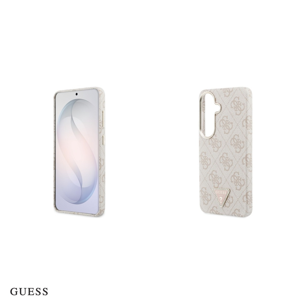 Husa Guess 4g Triangle Logo pentru Samsung Galaxy S26, Carcasa magnetica, Roz [5]