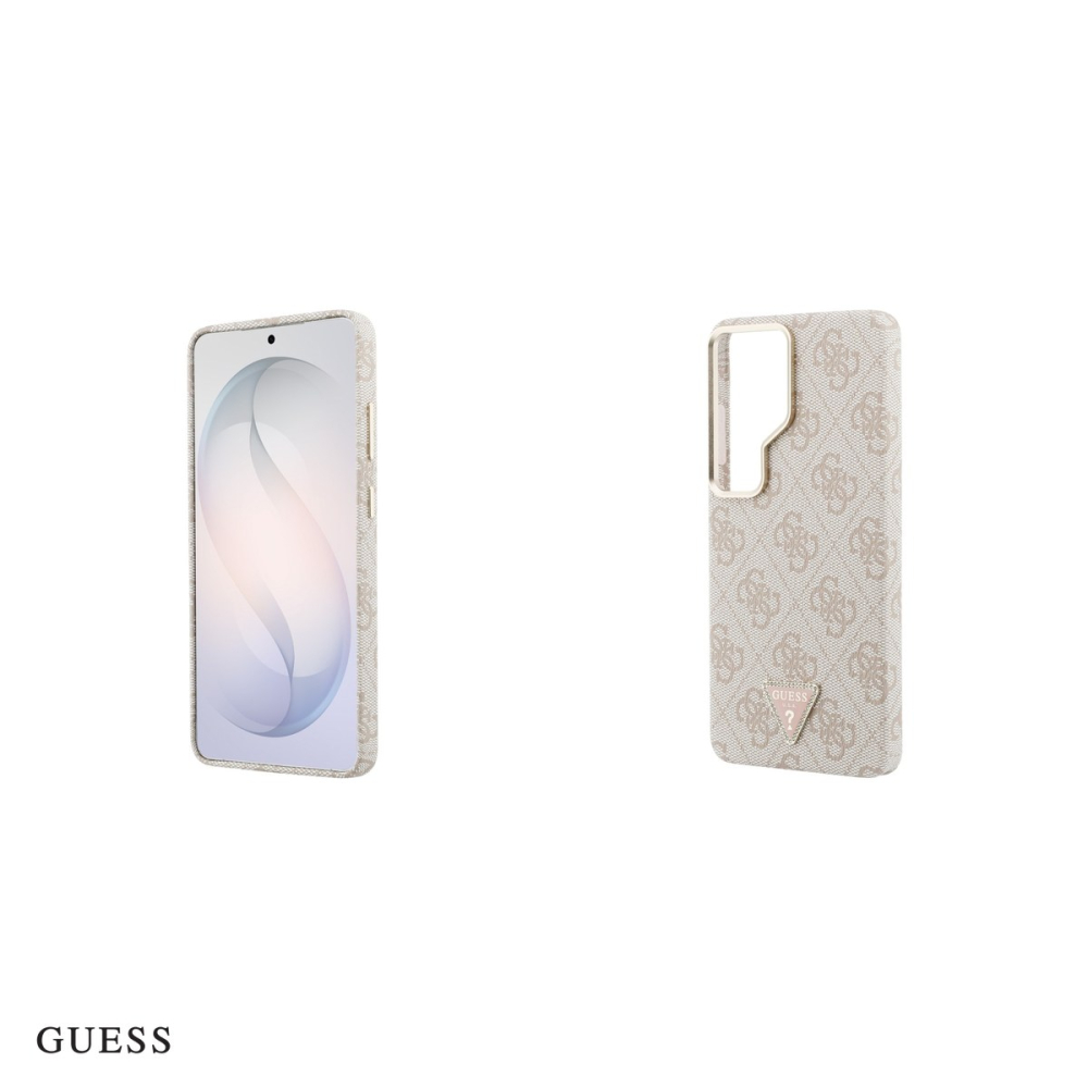 Husa Guess 4g Triangle Logo pentru Samsung Galaxy S26 Ultra, Carcasa magnetica, Roz [5]