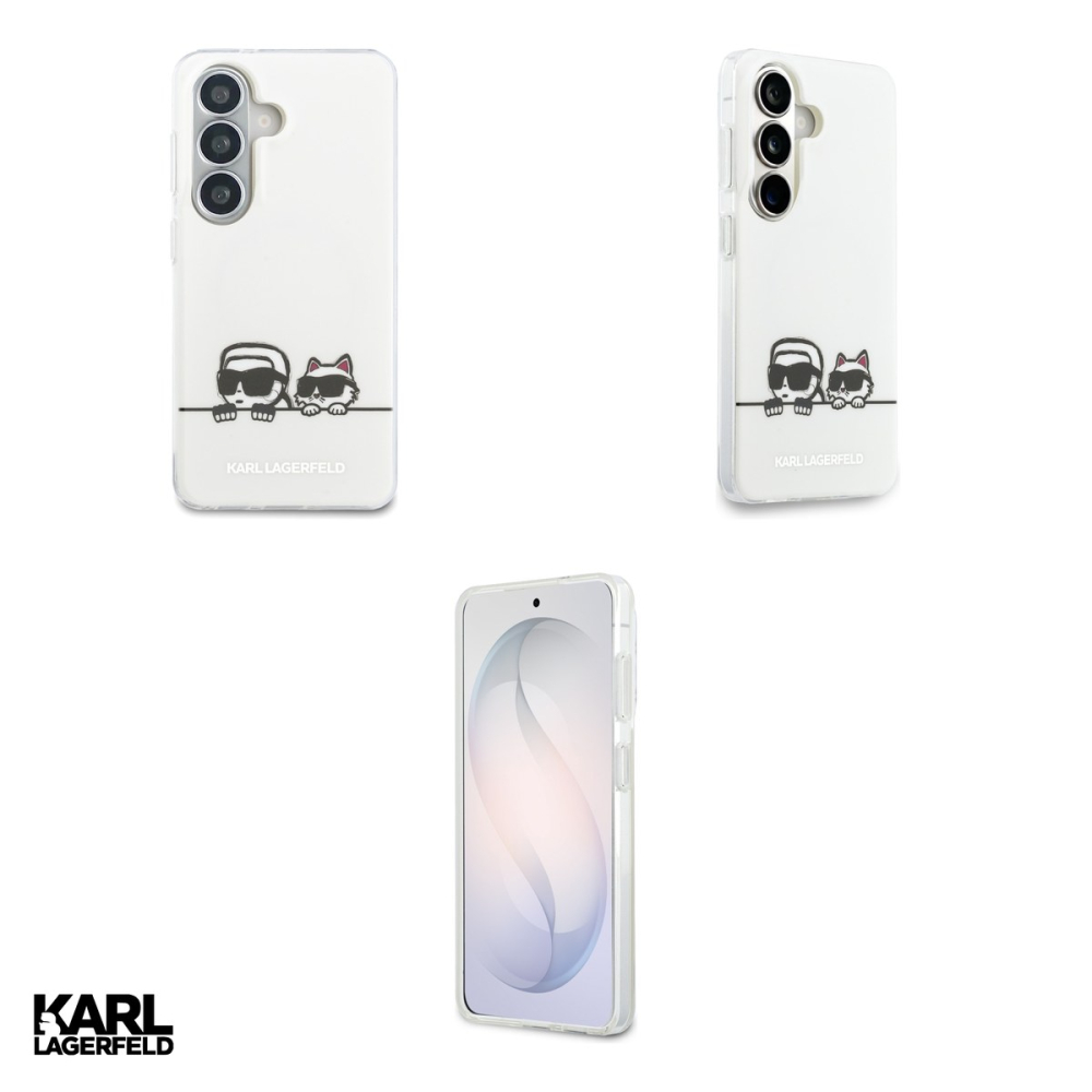 Husa Karl Lagerfeld Iml Peekaboo pentru Samsung Galaxy S26 Plus, Carcasa magnetica, Transparent [4]