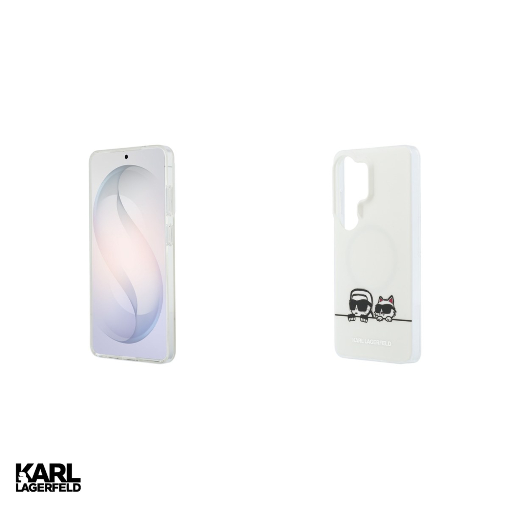 Husa Karl Lagerfeld Iml Peekaboo pentru Samsung Galaxy S26 Ultra, Carcasa magnetica, Transparent [5]