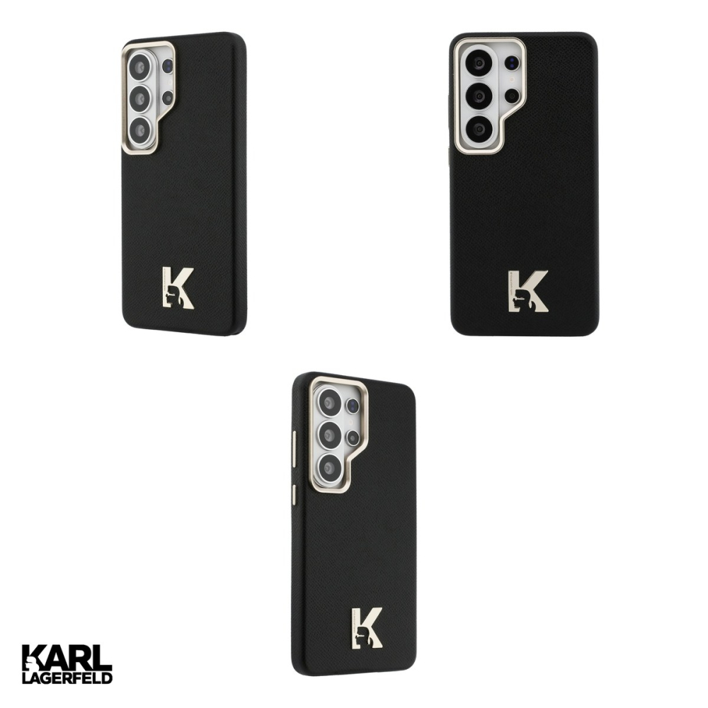 Husa Karl Lagerfeld K Metal Logo pentru Samsung Galaxy S26 Ultra, Carcasa magnetica, Negru [4]