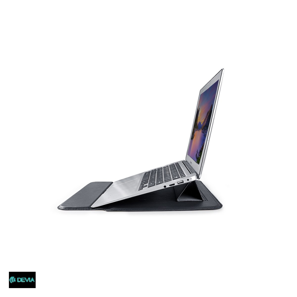 Husa laptop Devia Ultra-Thin 15.4", Negru [4]