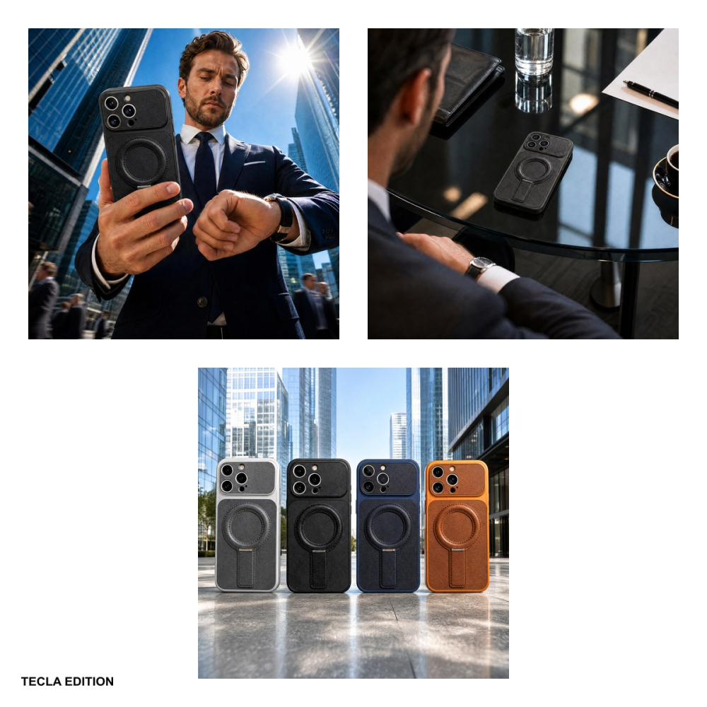Husa Luxgrip Mag pentru Apple iPhone 16 Pro Max, Carcasa magnetica, Negru [5]