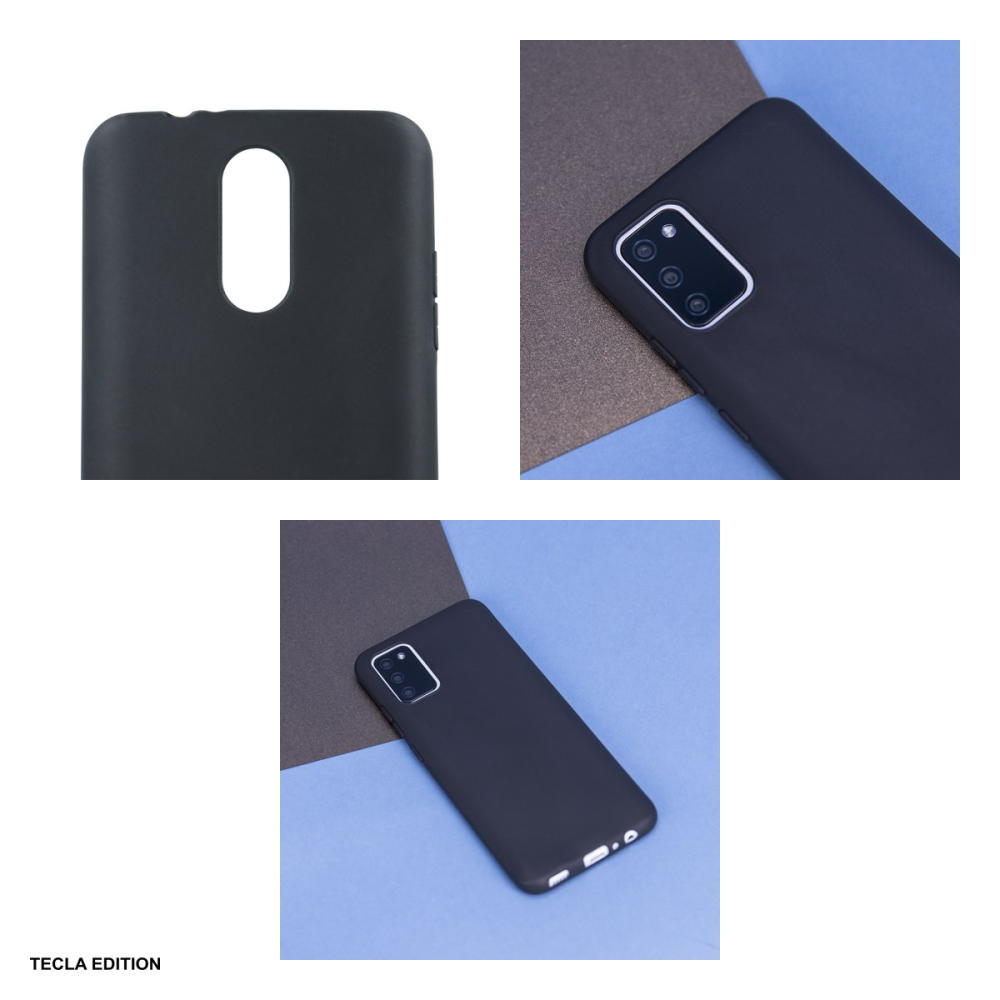 Husa Matt TPU pentru Xiaomi Redmi Note 12 Pro 4G, Carcasa, Negru [5]