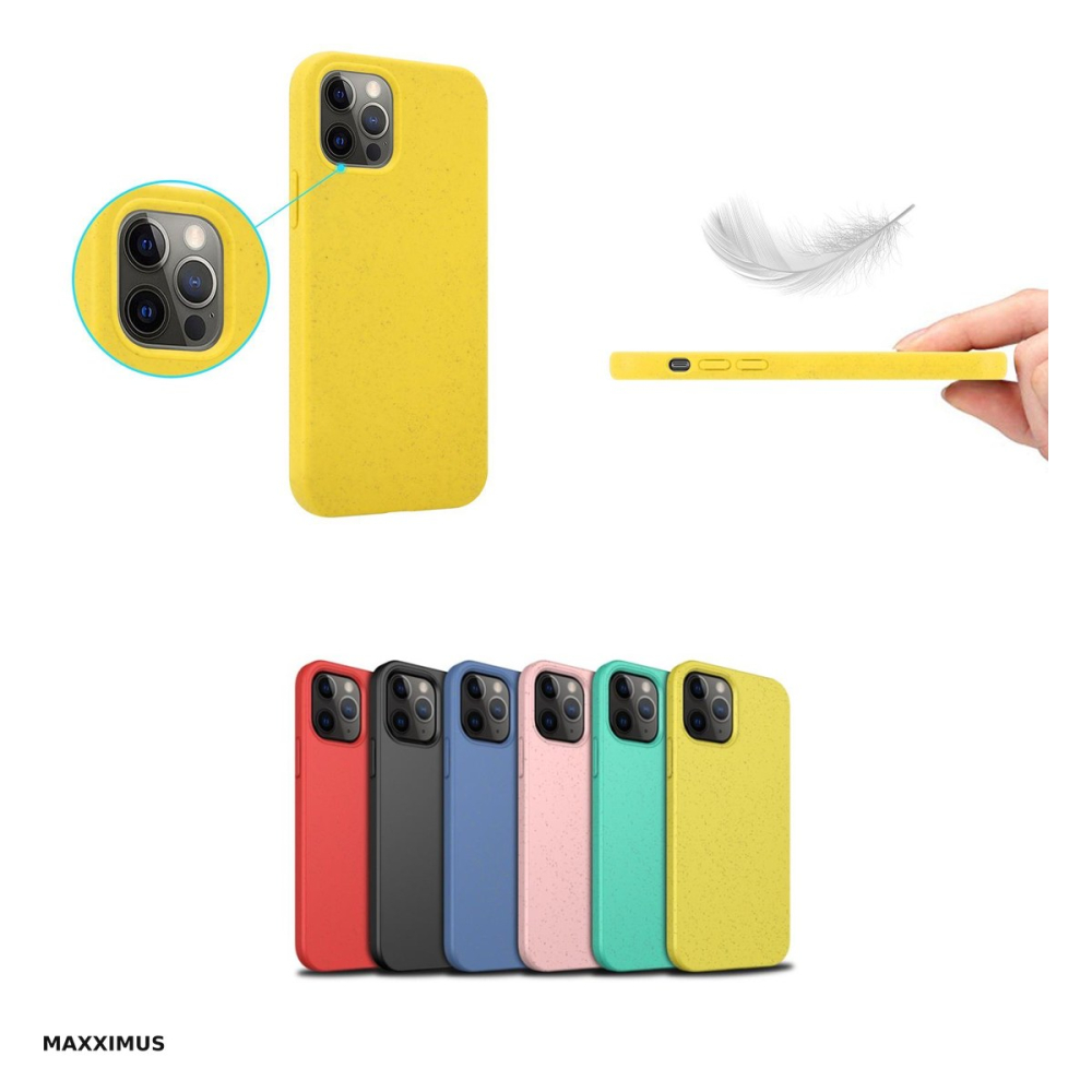 Husa Mx Eco pentru iPhone 16, Carcasa, Galben [4]