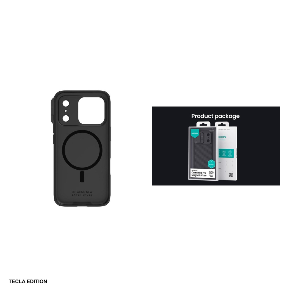 Husa Nillkin Camshield Pro Magnetic pentru iPhone 17 Pro, Carcasa, Negru [5]