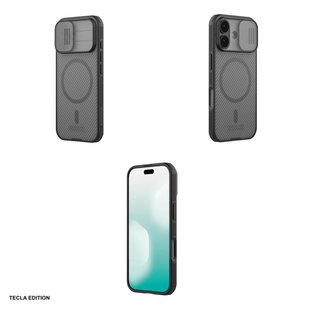Husa Nillkin Camshield Pro Mgnetic pentru iPhone 17, Carcasa, Negru transparent [4]