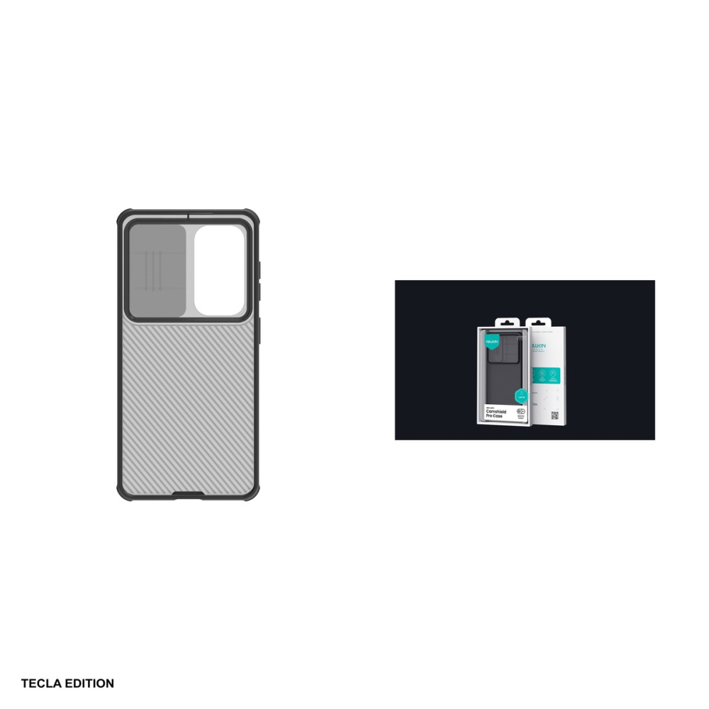 Husa Nillkin CamShield Pro pentru Samsung Galaxy S26, Carcasa, Negru transparent [5]