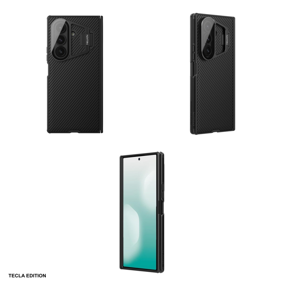 Husa Nillkin Camshield Prop Magnetic Lens pentru Samsung Galaxy Z Fold 7, Carcasa, Negru [4]