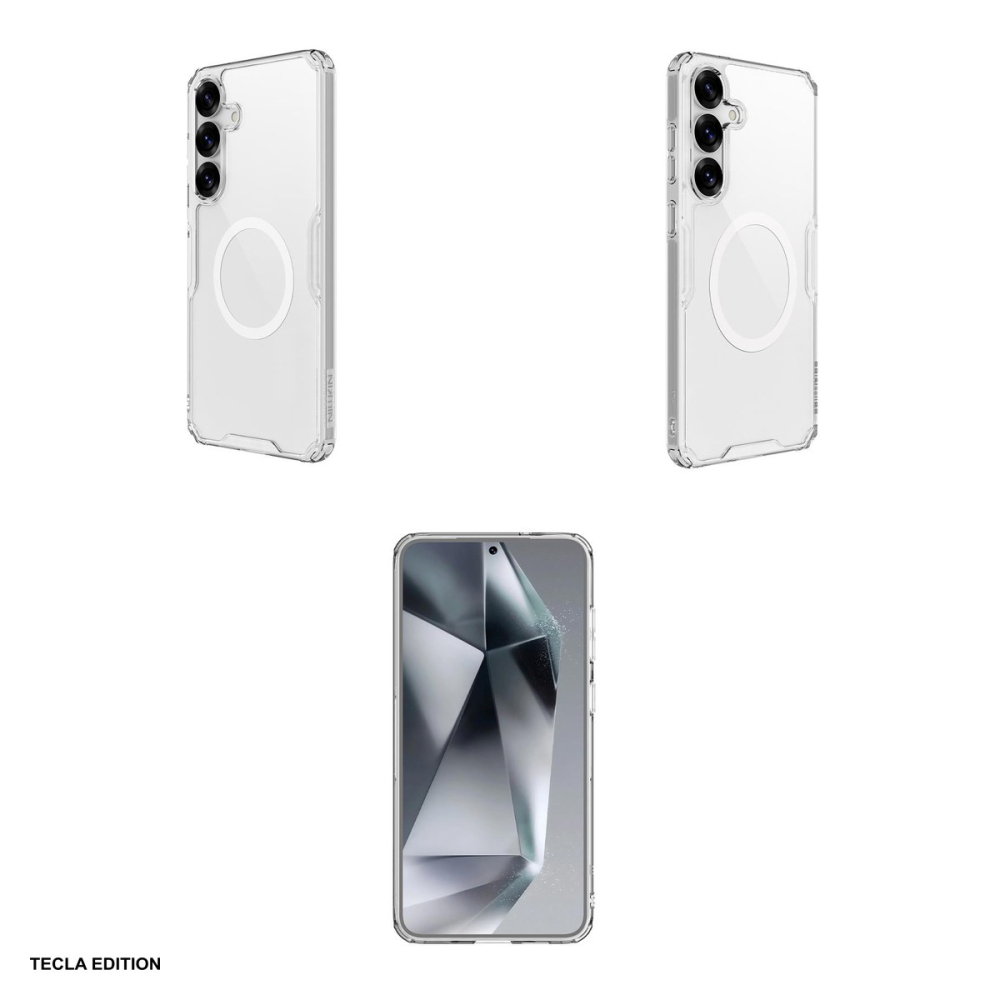 Husa Nillkin Nature Pro Magnetic pentru Samsung Galaxy S25 Plus, Carcasa, Transparent [4]