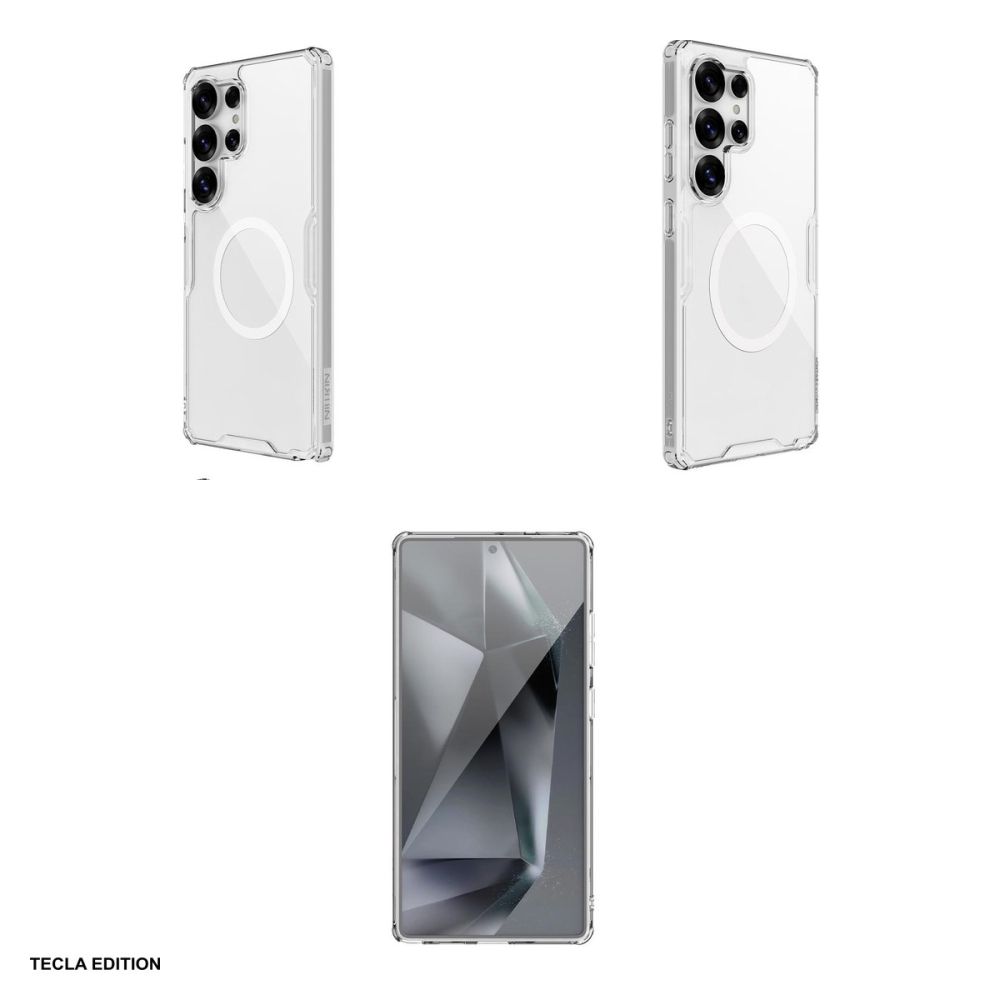 Husa Nillkin Nature Pro Magnetic pentru Samsung Galaxy S25 Ultra, Carcasa, Transparent [4]