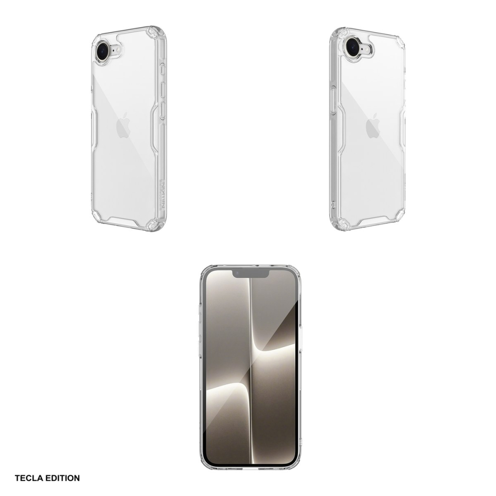 Husa Nillkin Nature Pro pentru iPhone 16e, Carcasa, Transparent [4]