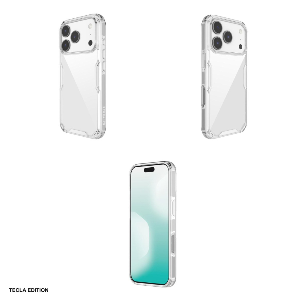 Husa Nillkin Nature Pro pentru iPhone 17 Pro, Carcasa, Transparent [4]