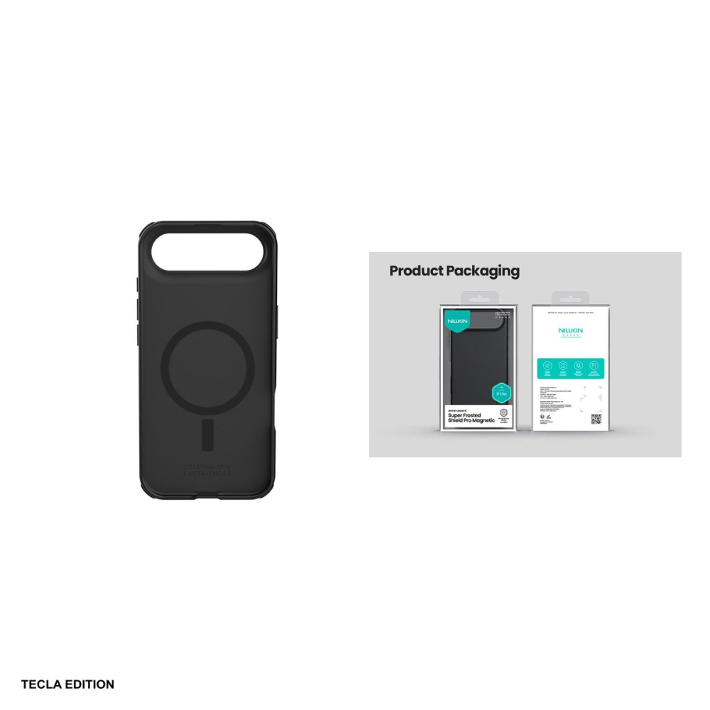 Husa Nillkin super frosted shield Pro pentru iPhone 17 Air, Carcasa, Negru [5]