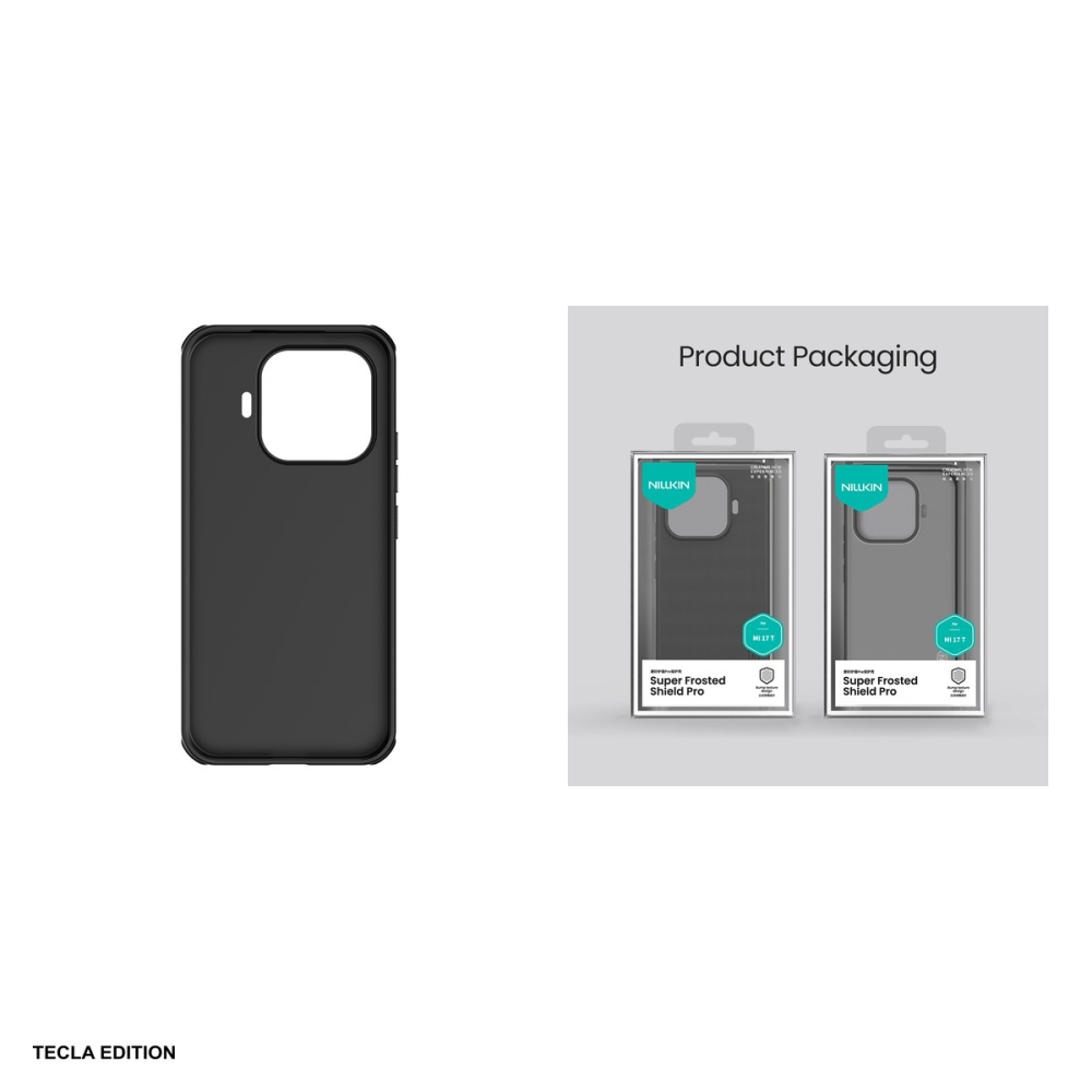 Husa Nillkin Super Frosted Shield Pro pentru Xiaomi 17T, Carcasa, Negru [5]