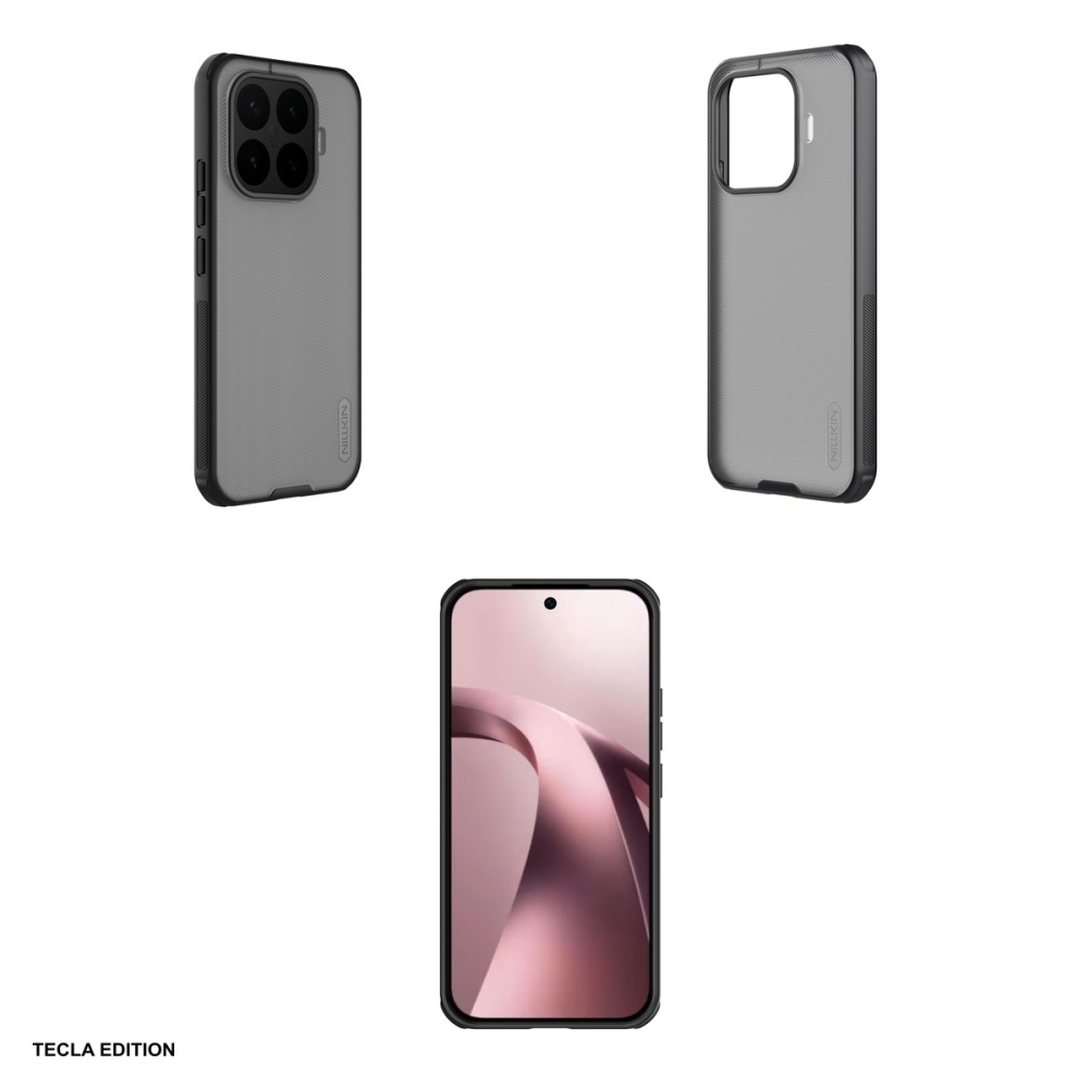 Husa Nillkin Super Frosted Shield Pro pentru Xiaomi 17T, Carcasa, Negru transparent [4]