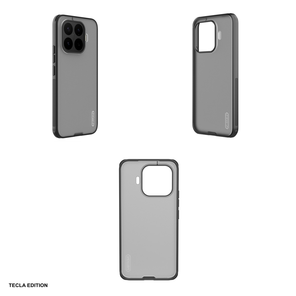 Husa Nillkin Super Frosted Shield Pro pentru Xiaomi 17T Pro, Carcasa, Negru transparent [4]