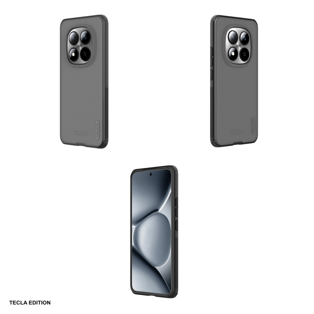 Husa Nillkin Super Frosted Shield Pro pentru Xiaomi Redmi Note 15 Pro Plus 5G, Carcasa, Fumuriu [4]