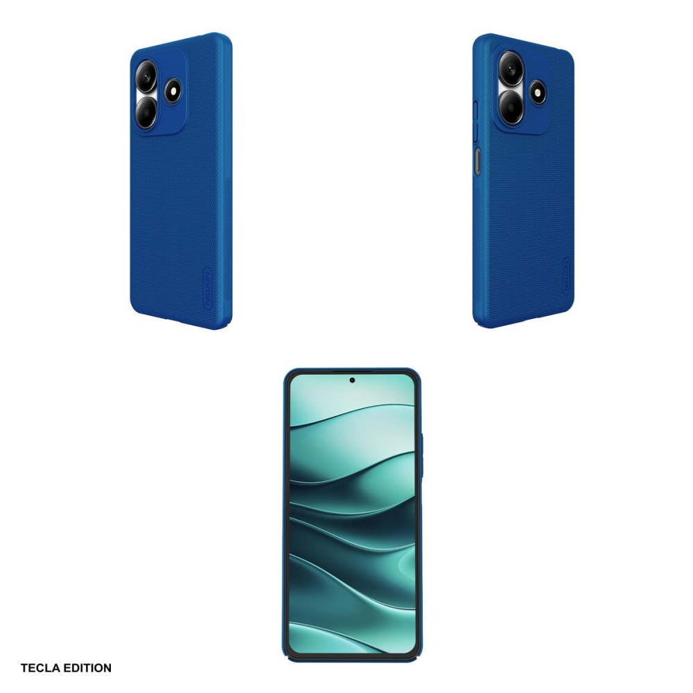 Husa Nillkin Super Shield Peacock pentru Xiaomi Redmi Note 14 5G, Carcasa, Albastru [4]