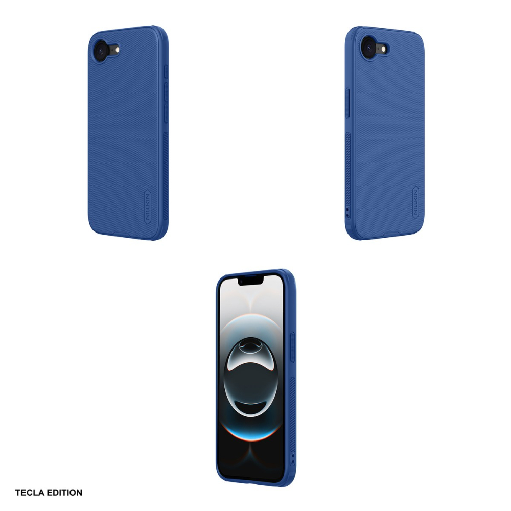 Husa Nillkin Super Shield Pro pentru iPhone 16e, Carcasa, Albastru [4]