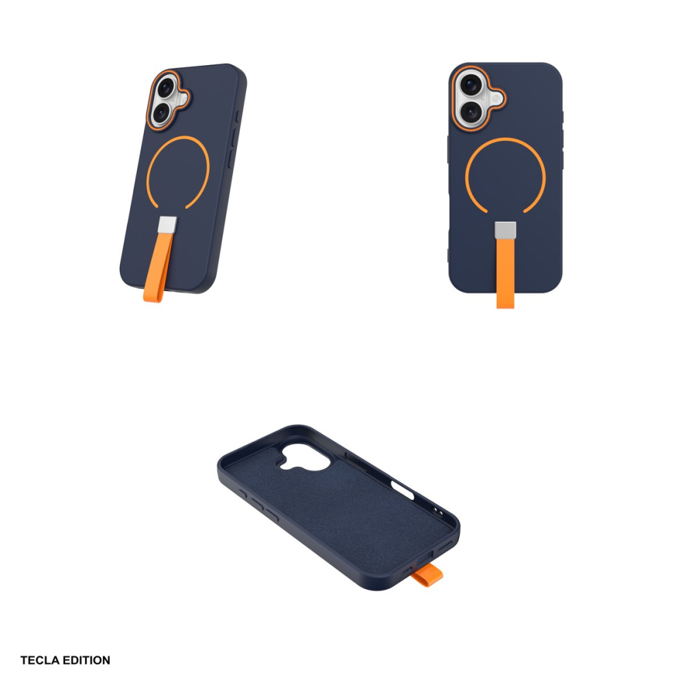 Husa Loop Thin Mag pentru Apple iPhone 16, Carcasa magnetica, Albastru [4]