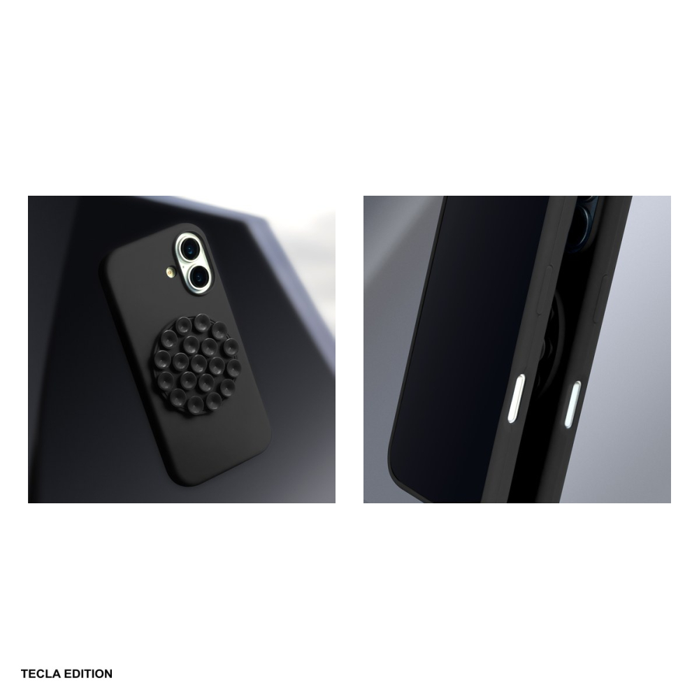 Husa Silicone Stick pentru Apple iPhone 16, Carcasa, Negru [5]