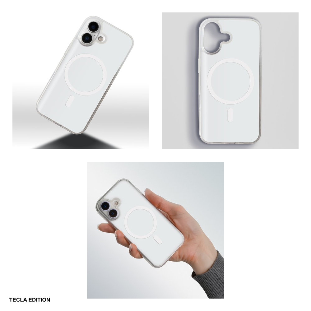 Husa Lowkey Mag pentru Apple iPhone 16 Pro, Carcasa magnetica, Alb [4]
