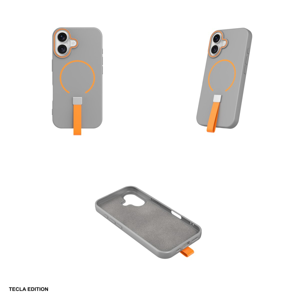 Husa Loop Thin Mag pentru Apple iPhone 16 Pro, Carcasa magnetica, Gri [4]