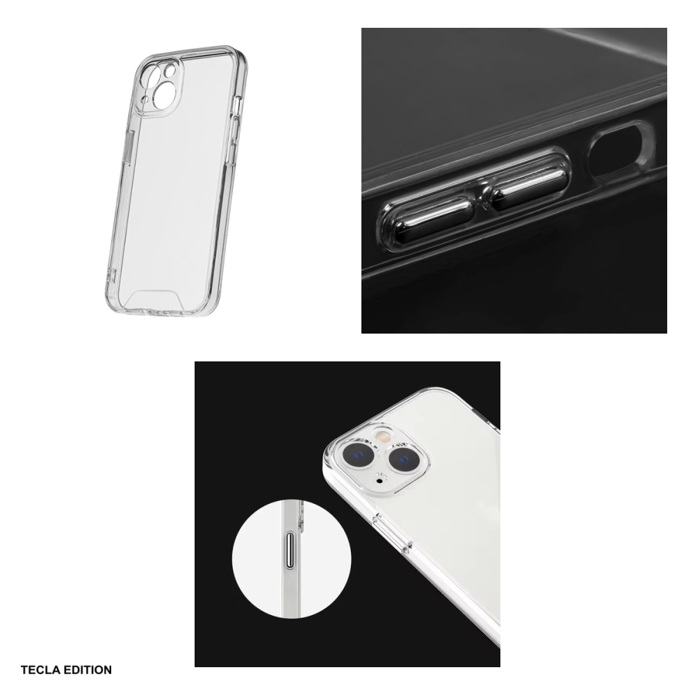 Husa Hybrid Crystal pentru Apple iPhone 16 Pro, Carcasa, Transparent [4]