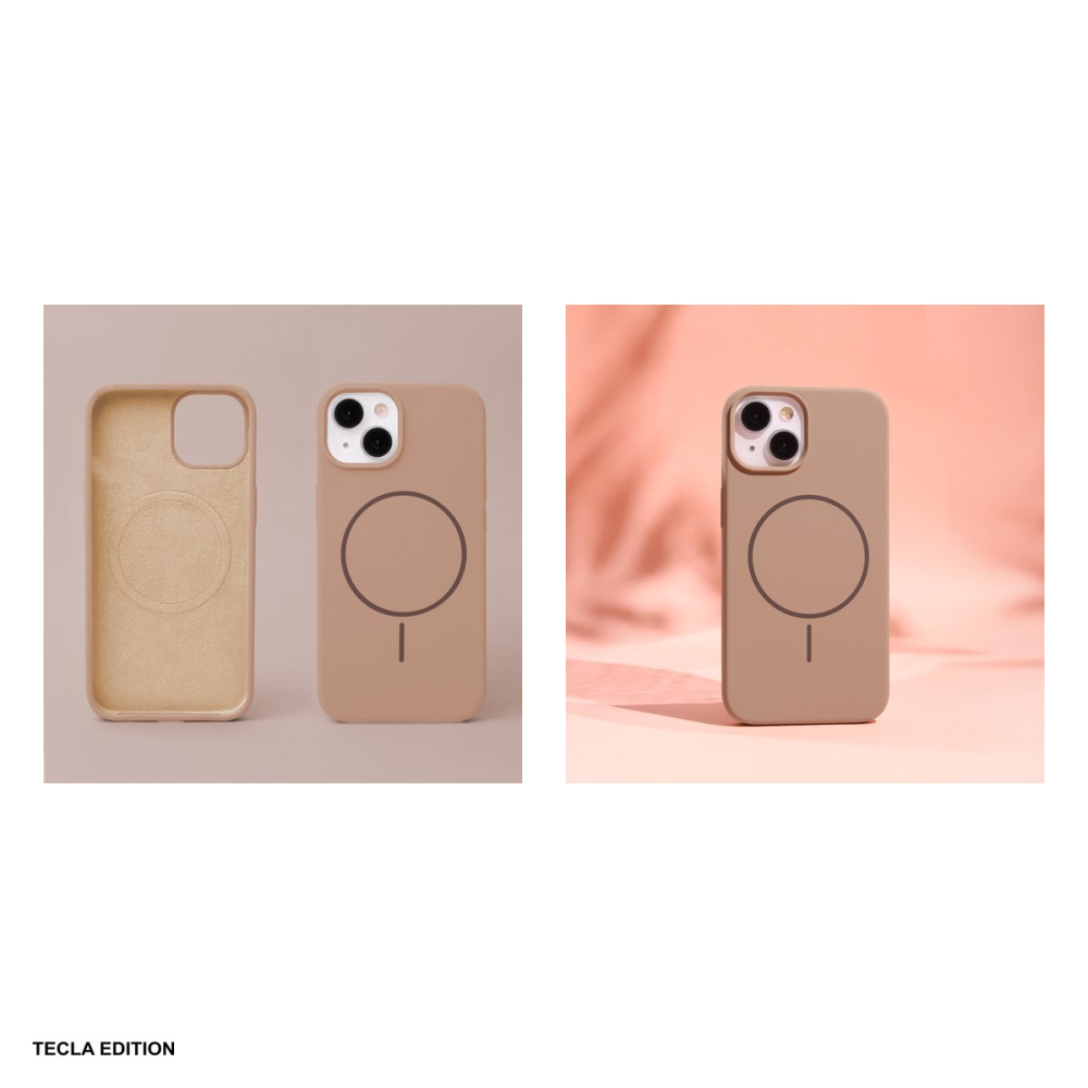 Husa Silicone Thin Mag pentru Apple iPhone 17 Pro, Carcasa magnetica, Maro [5]