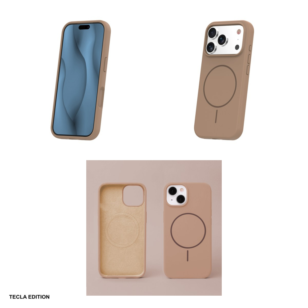 Husa Silicone Thin Mag pentru Apple iPhone 17 Pro Max, Carcasa magnetica, Maro [4]
