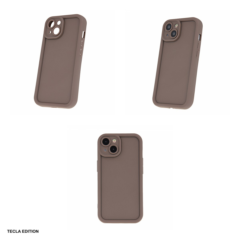 Husa Rim TPU pentru Samsung Galaxy A14 4G, Carcasa, Maro [4]