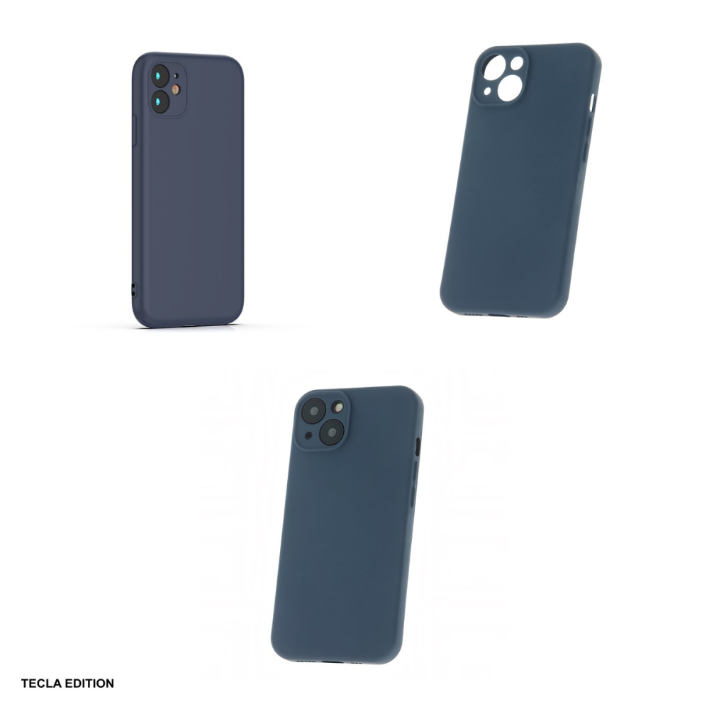 Husa Silicon Fusion pentru Motorola Edge 60 Fusion, Carcasa, Albastru [4]