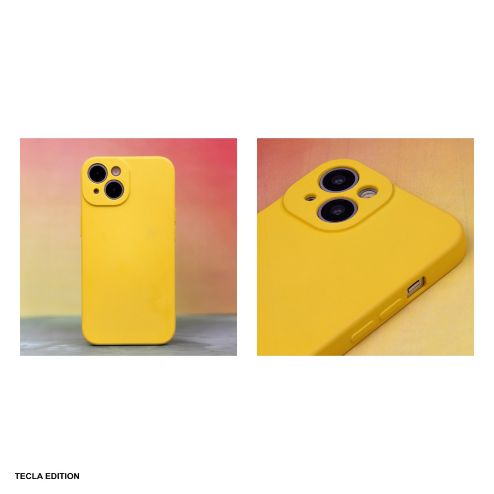 Husa Silicon pentru Xiaomi Redmi 13C 5G, Carcasa, Galben [5]