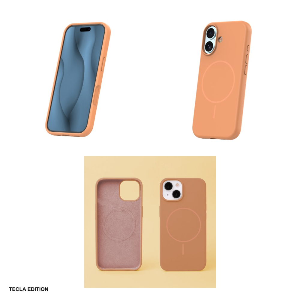 Husa Silicone Thin Mag pentru Apple iPhone 17, Carcasa magnetica, Maro [4]