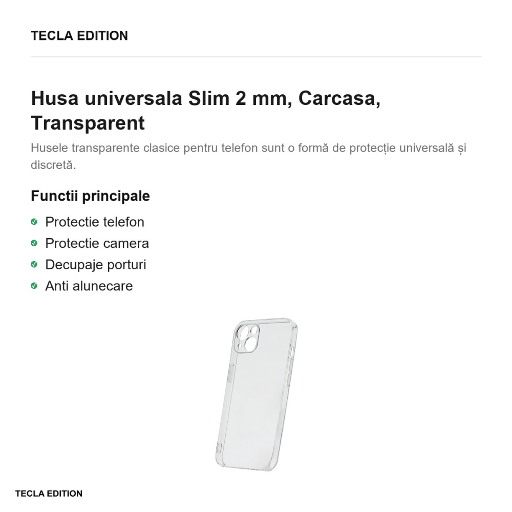 Husa Slim 2 mm pentru Xiaomi 17T, Carcasa, Transparent [2]