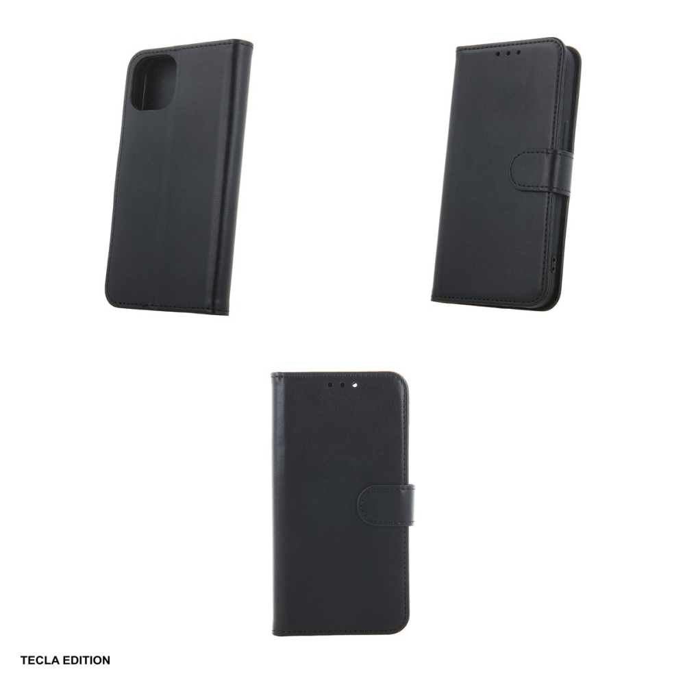 Husa Smart Classic pentru Motorola Moto G05, tip carte cu inchidere magnetica, Negru [4]