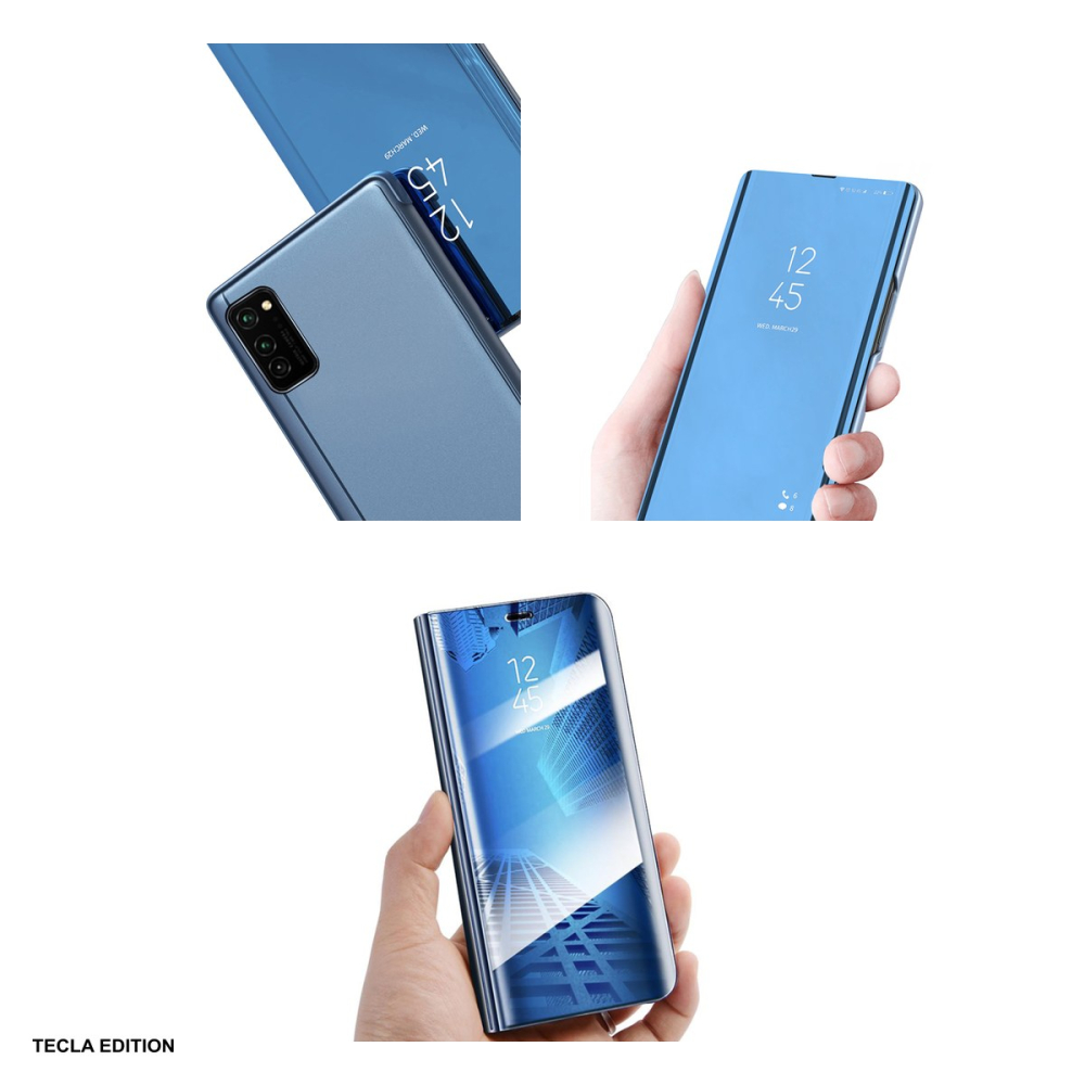Husa Smart Clear View pentru Samsung Galaxy S23 FE, Carcasa, Albastru [4]