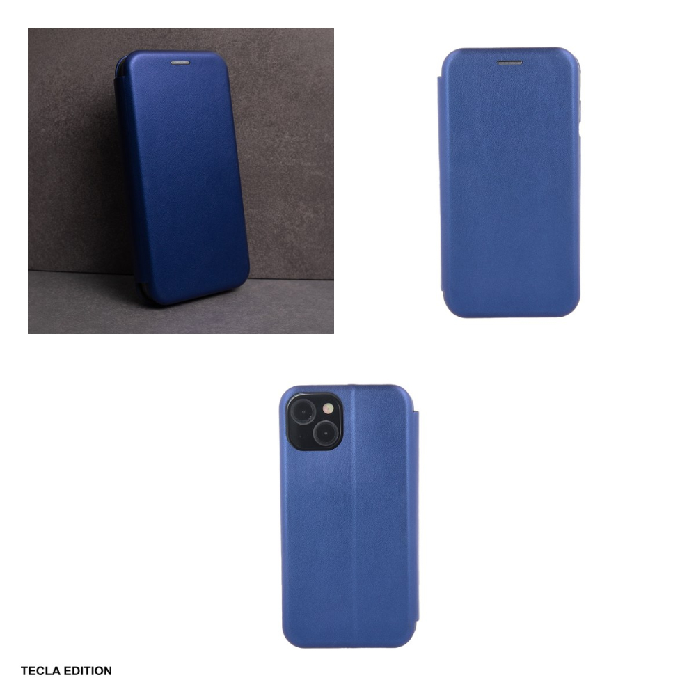 Husa Smart Diva pentru Samsung Galaxy A06 5G, tip carte cu inchidere magnetica, Albastru [4]
