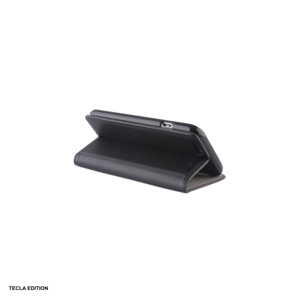 Husa Smart Magnet pentru Samsung Galaxy A05s, tip carte cu inchidere magnetica, Negru [5]
