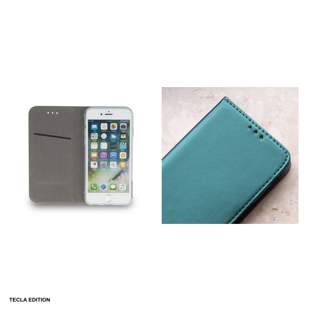 Husa Smart Magnetic pentru OPPO A60 4G (Global), tip carte cu inchidere magnetica, Verde [5]