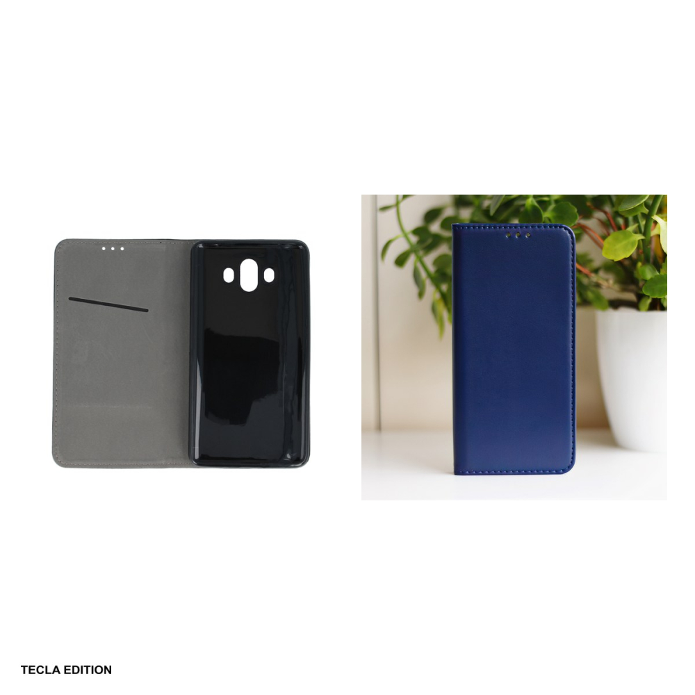Husa Smart Magnetic pentru Samsung Galaxy A06 4G, tip carte cu inchidere magnetica, Albastru [5]
