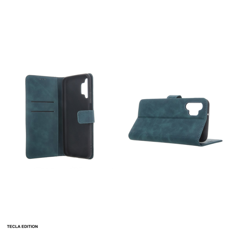 Husa Smart Velvet pentru Apple iPhone 16e, iPhone 17e, tip carte, Verde [5]