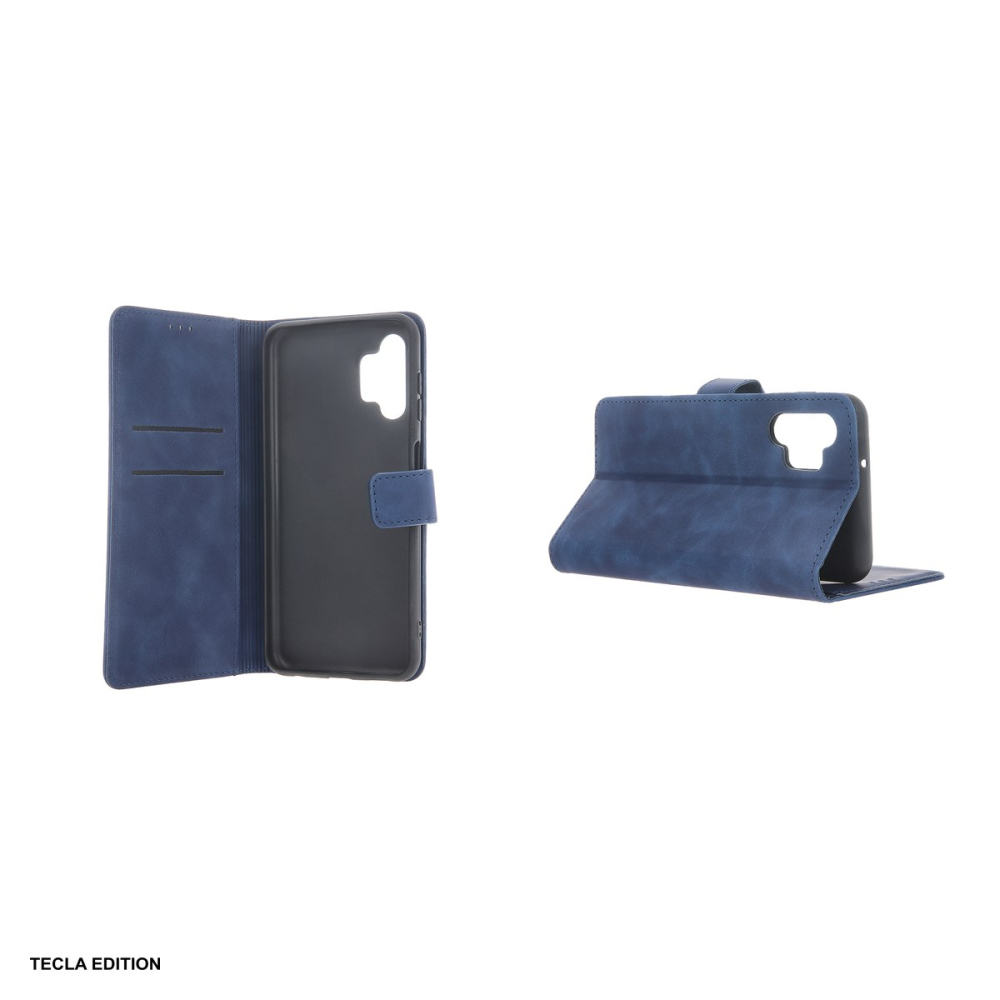 Husa Smart Velvet pentru Samsung Galaxy A06 5G, tip carte cu inchidere magnetica, Albastru [5]
