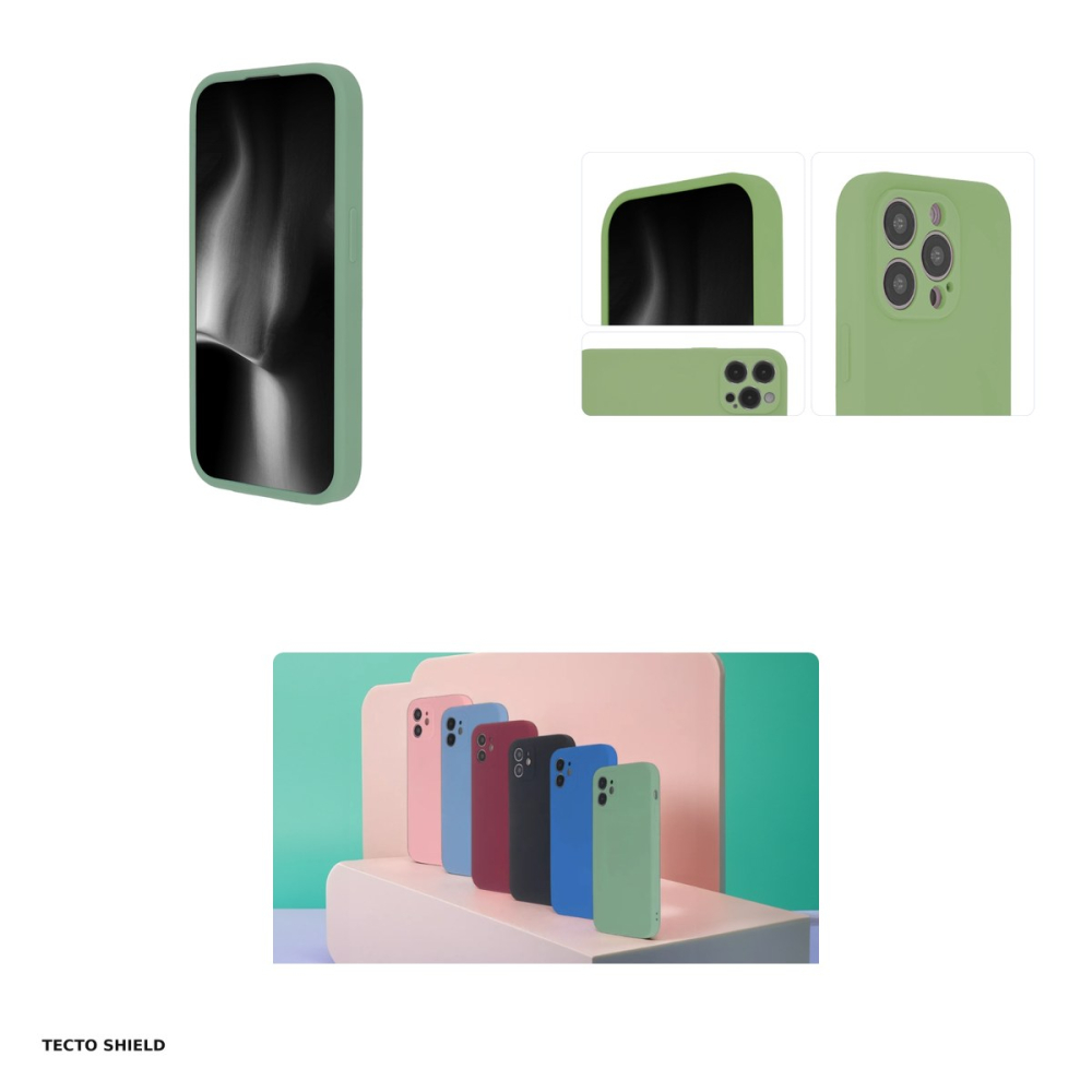Husa Soft Touch Mag pistachio pentru Apple iPhone 14 Pro, Carcasa, Verde [4]